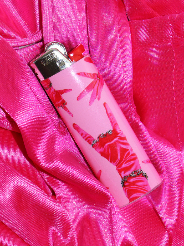 PINK GLOVE LIGHTER